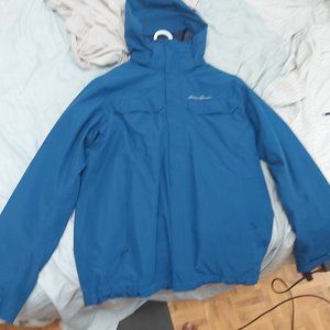 Eddie Bauer Blue Jacket (Brand New Condition )